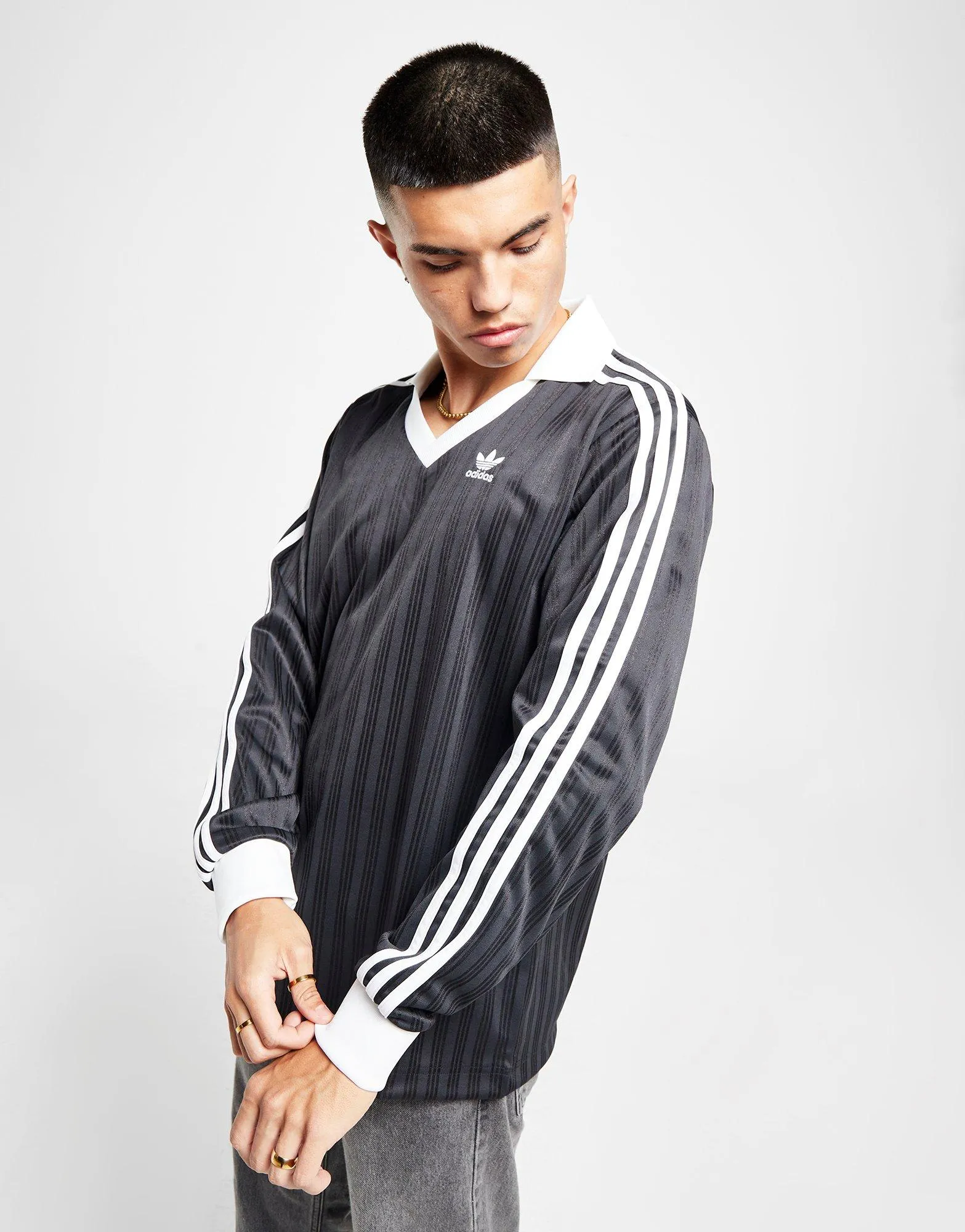 adidas Camiseta manga larga Adicolor Piqué Football