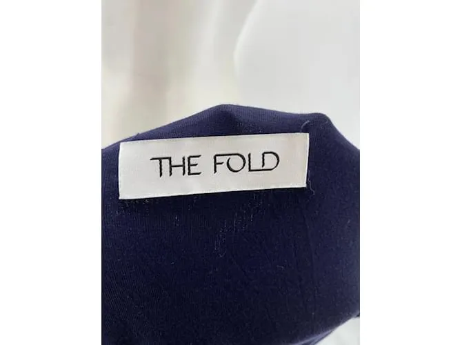 Autre Marque EL FOLD Vestidos T.Reino Unido 6 poliéster Azul marino 