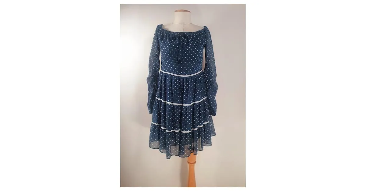 Autre Marque Vestidos Azul 
