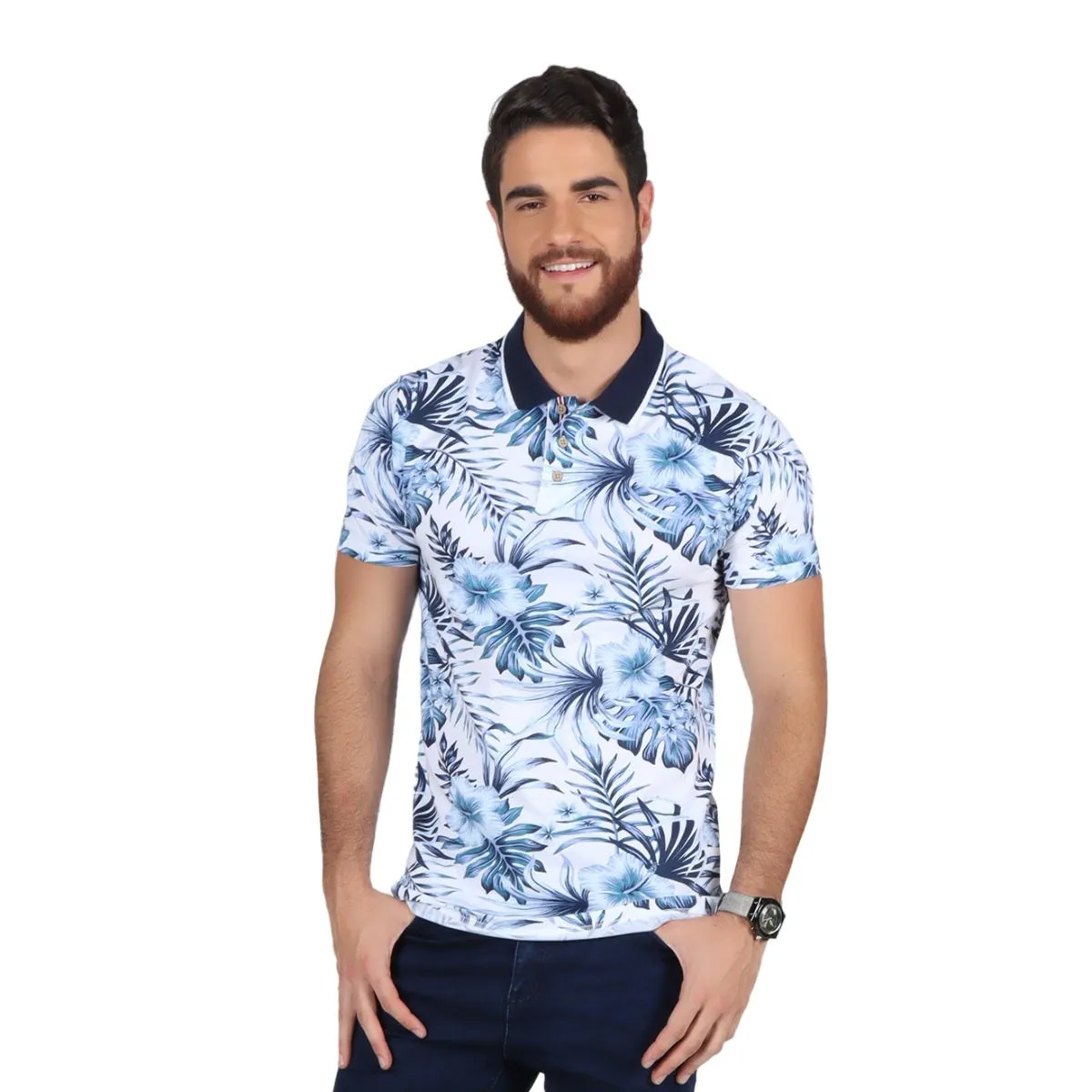 Camiseta tipo polo TACTICS