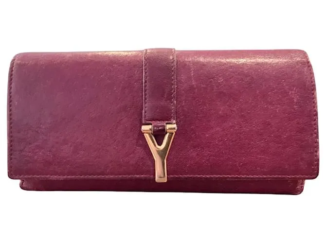 Cartera Yves Saint Laurent Púrpura 
