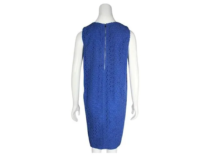 Diane Von Furstenberg Bígaro Zihna Encaje De Ganchillo Azul 