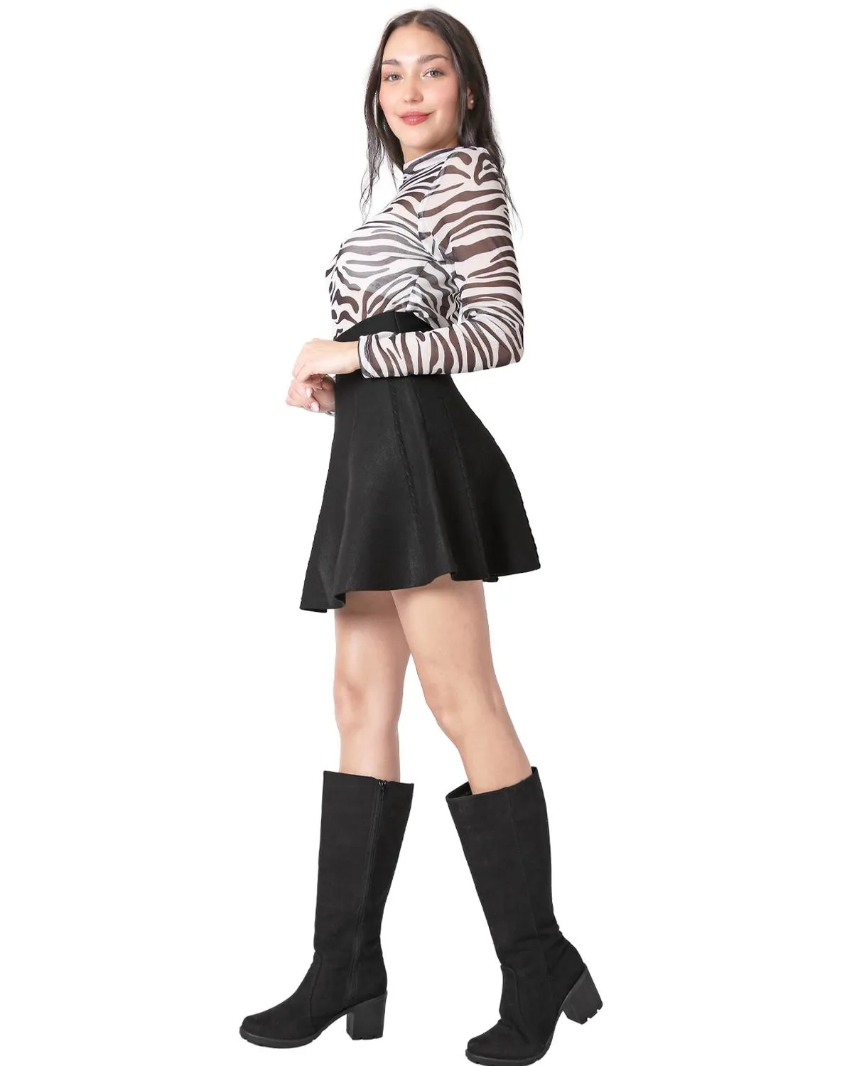 Falda Mujer Negro Uk 56704857