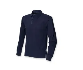 Front row FR043 - Camiseta rugby super soft manga larga - Marina