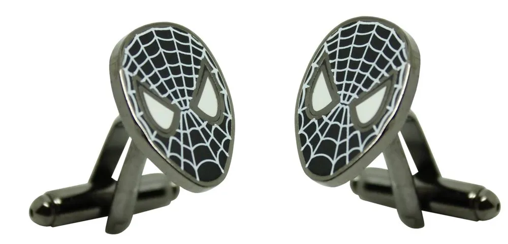 Gemelos para camisa Spider-Man negro