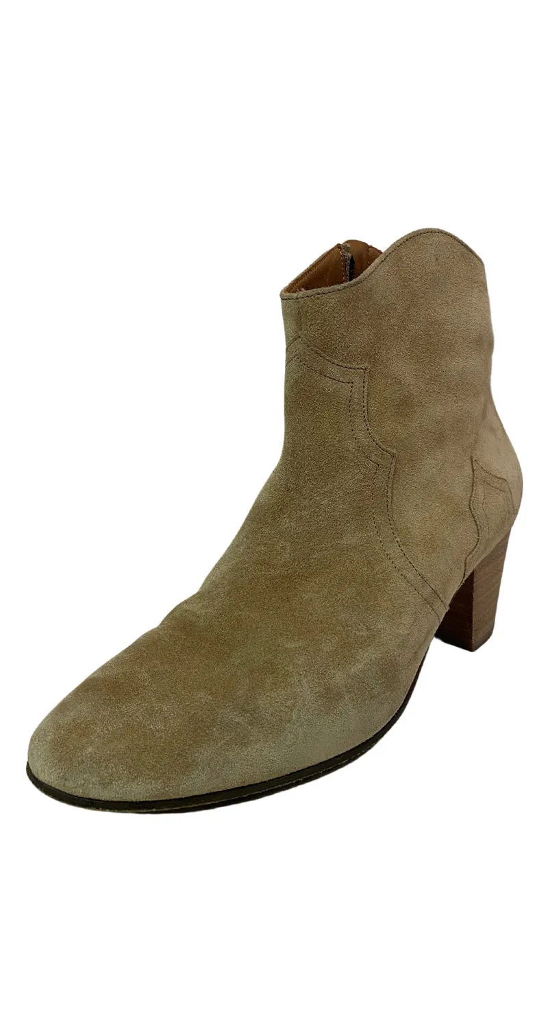 ISABEL MARANT Botín Dicker Ankle Camel