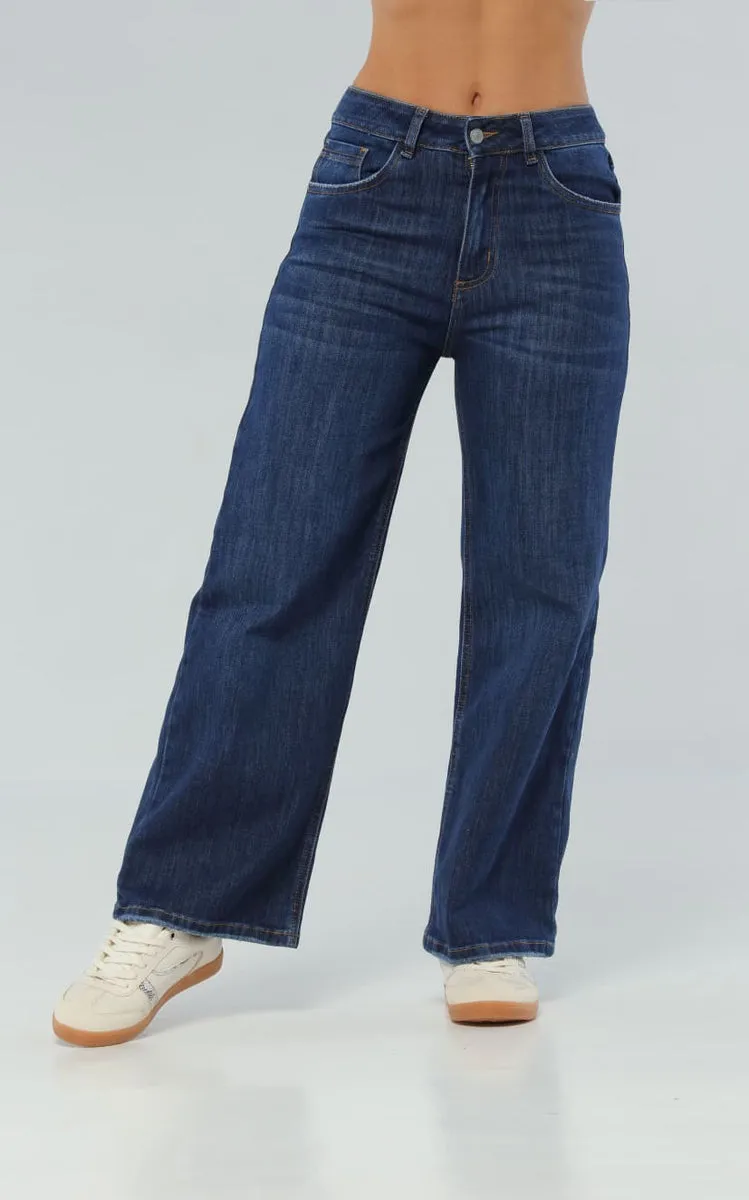Jean Azul Oscuro Culotte