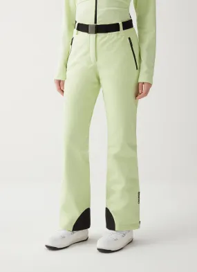 Pantalón de esquí relleno con cinturón