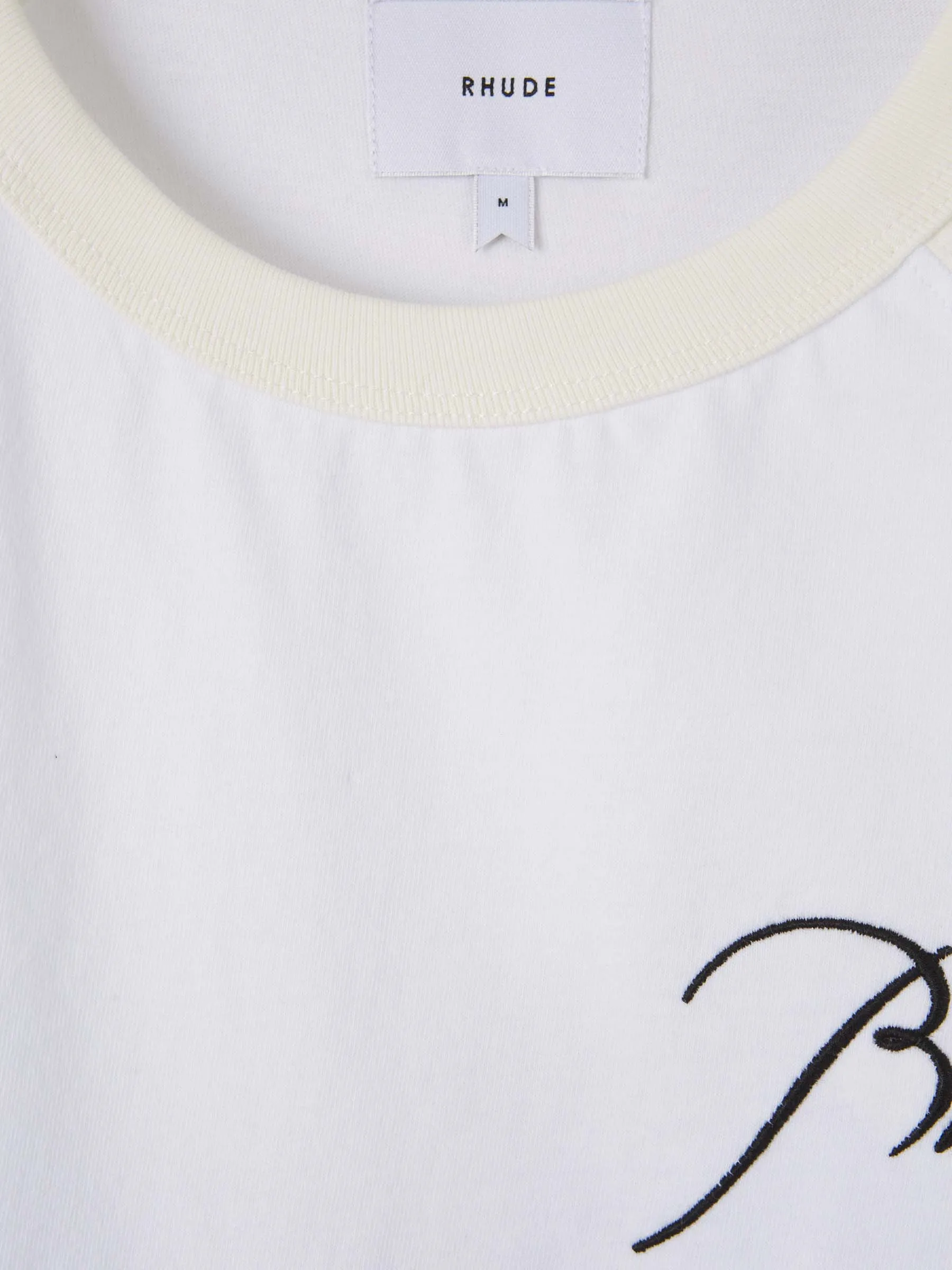 Rhude Camiseta Béisbol Bicolor
