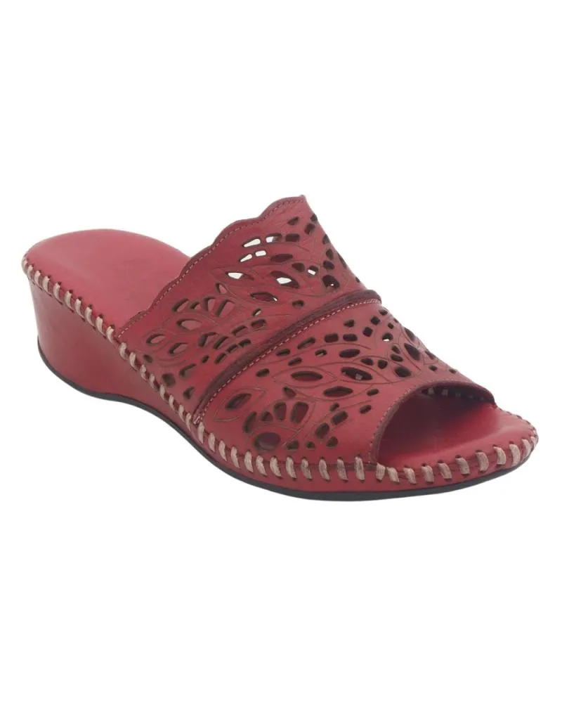 Sandalias de Mujer 48 HORAS ZUECO 4015 BURDEOS