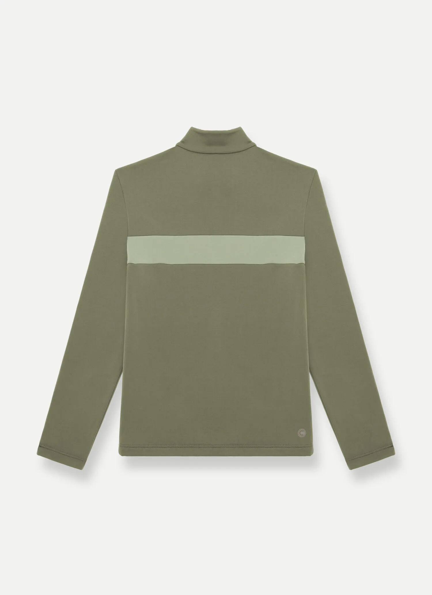 Sudadera de esquí de forro polar elástico con cremallera